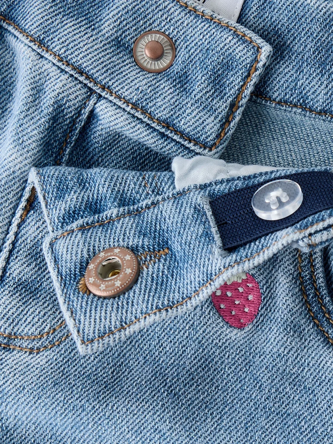 Шорты джинсовые Name it, light blue denim — фото 4