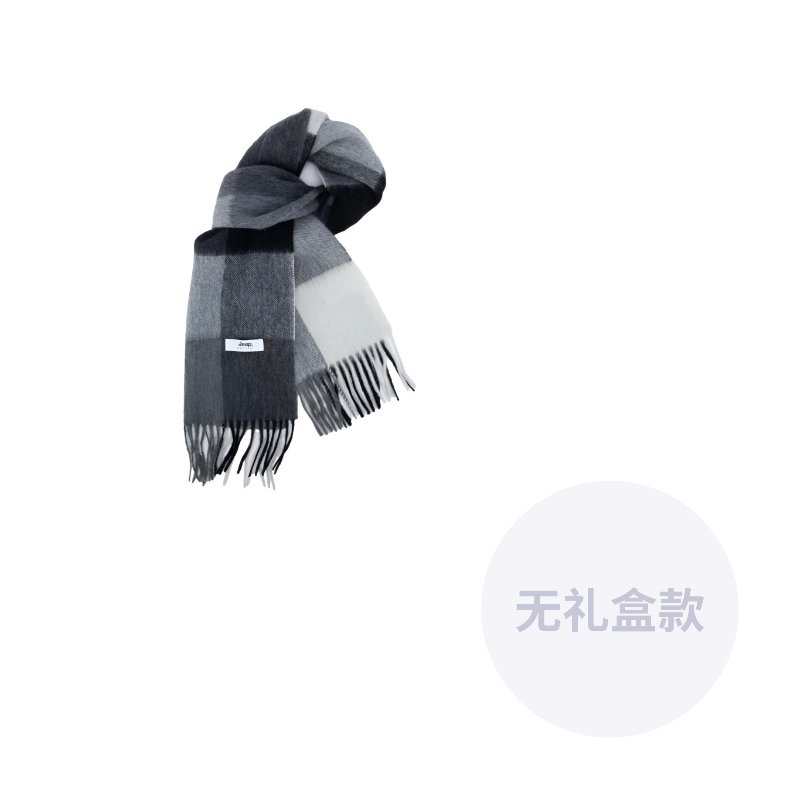 

Jeep Шерстяной вязаный шарф Unisex British Square