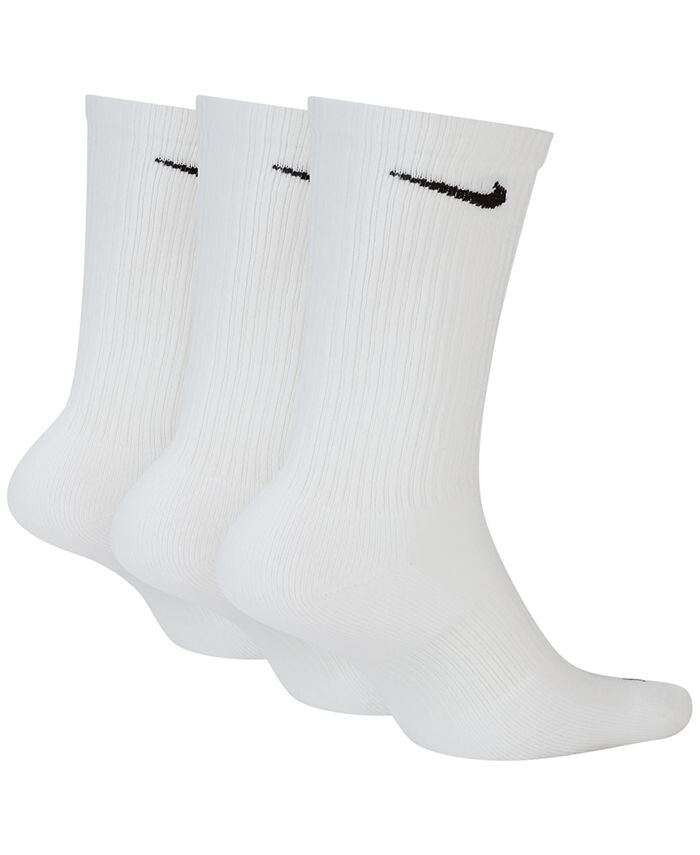 Мягкие носки для тренировок Everyday Plus, 3 пары Nike, белый — фото 2