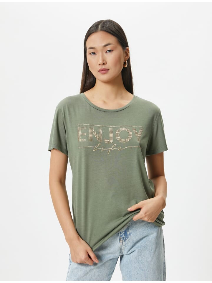 

Футболка KOTON T shirt, хаки