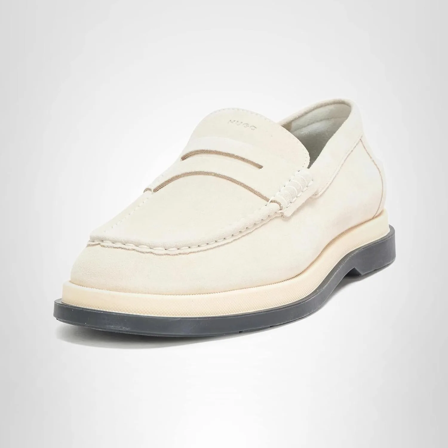 Мокасины-лоаферы Hugo Mens Chaol Suede, кремовый — фото 2