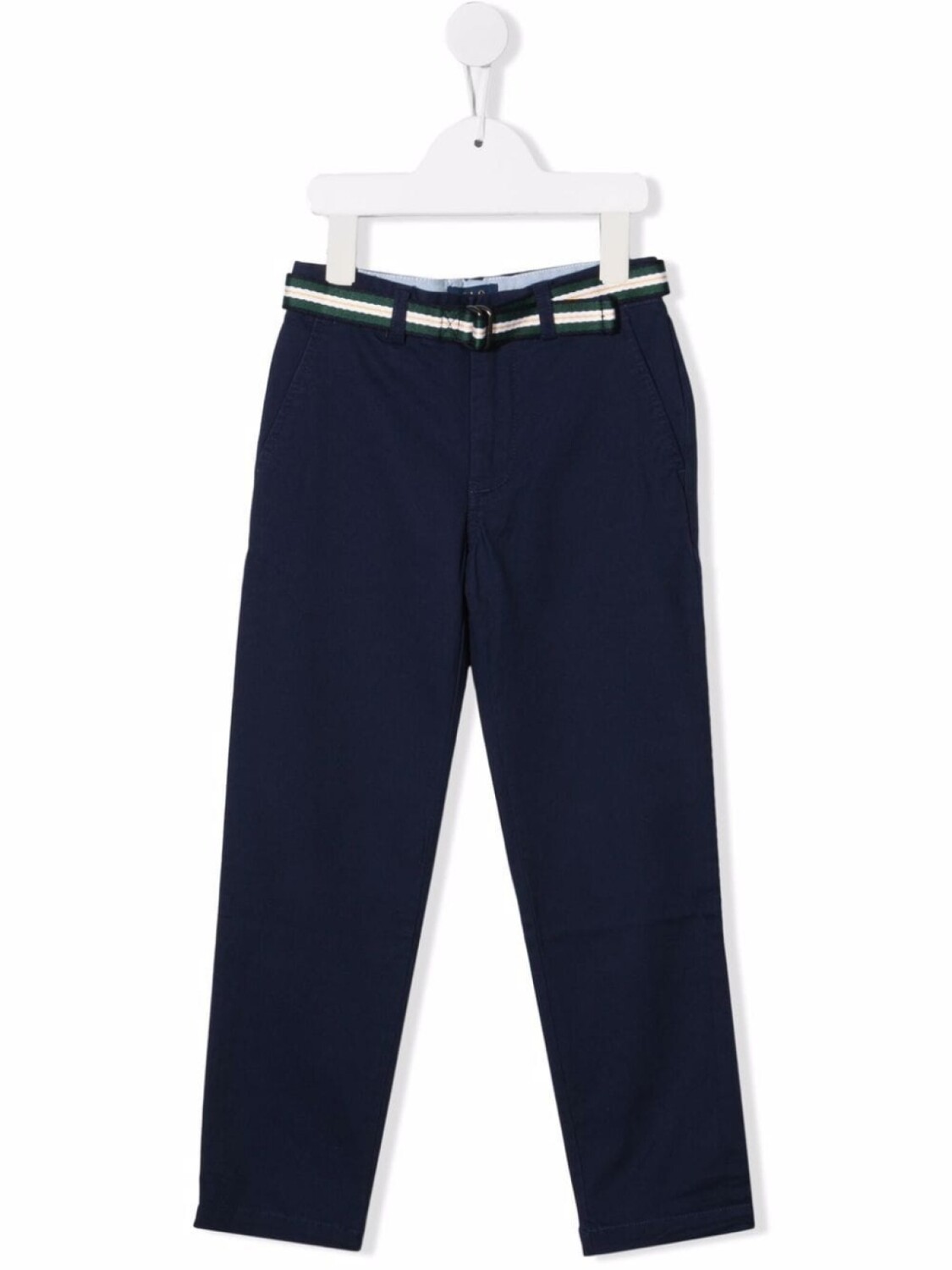 

Прямые брюки чинос с поясом Ralph Lauren Kids, синий