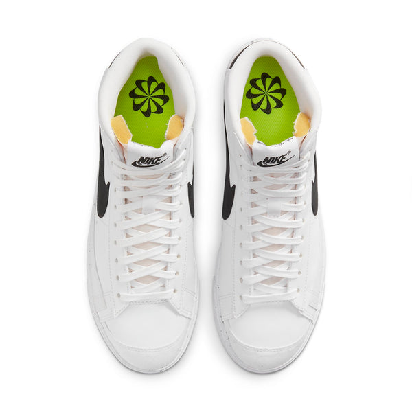 Кроссовки blazer mid white black' Nike, белый — фото 4