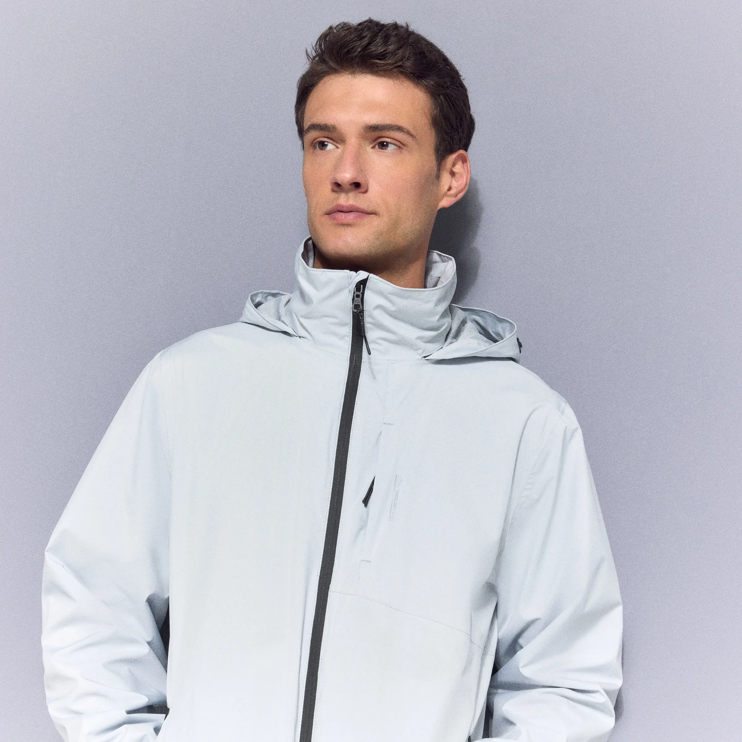 

Непромокаемая горная куртка для мужчин Mountain Pro, серый