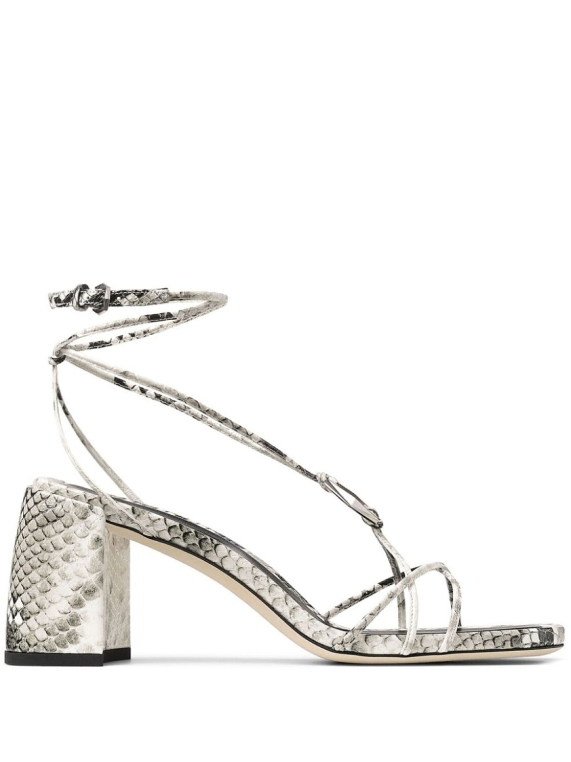 

Jimmy Choo босоножки Onyxia 70, нейтральный цвет