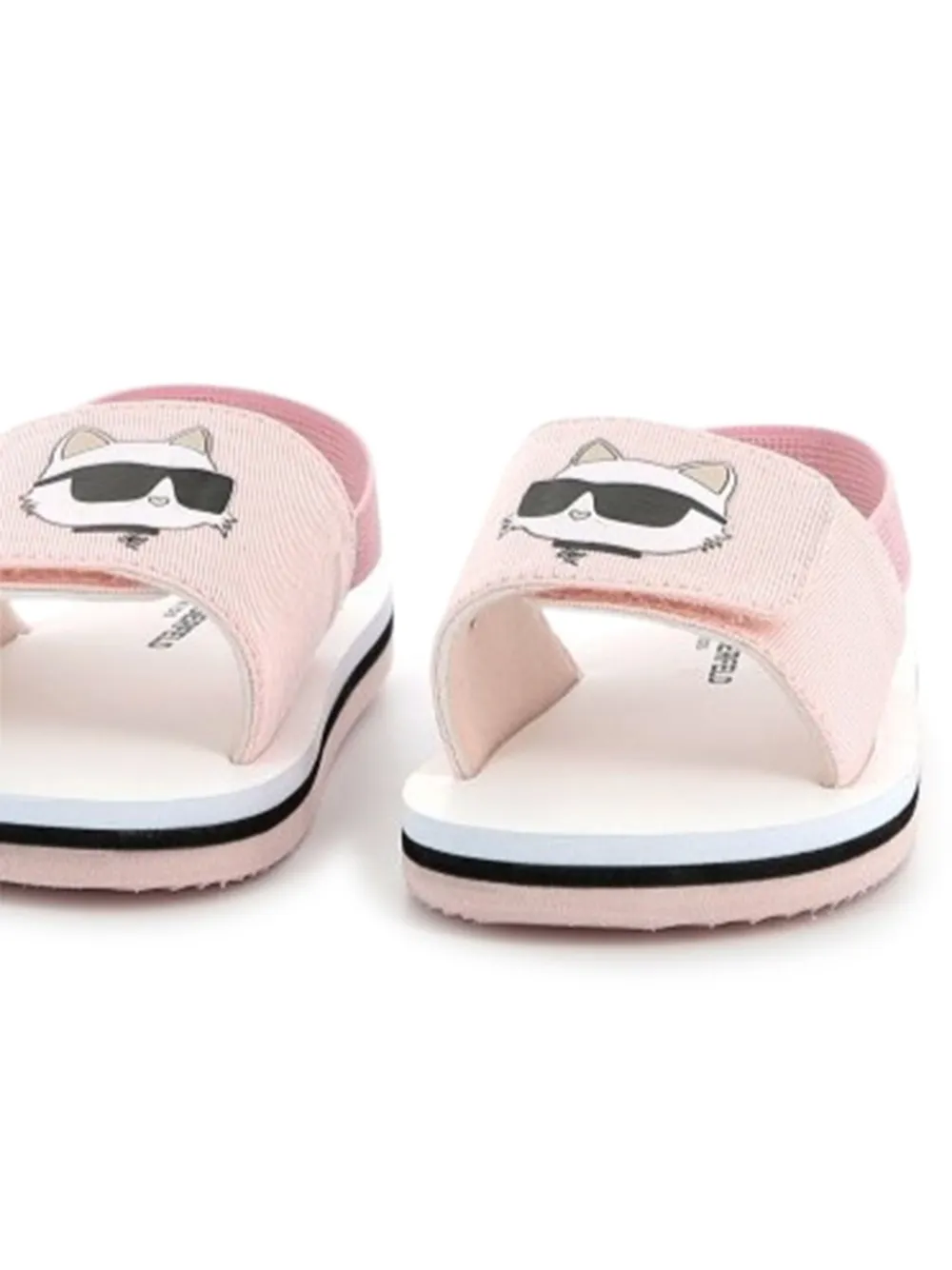 Сандалии Karl Lagerfeld Kids Choupette, розовые — фото 2