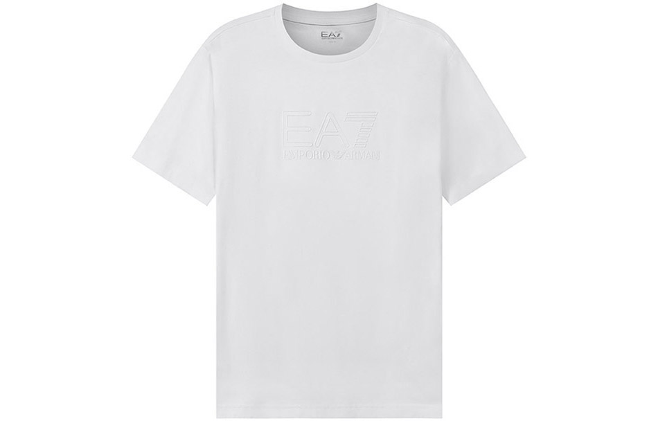 

Футболка мужская белая EA7 SS22 EMPORIO ARMANI