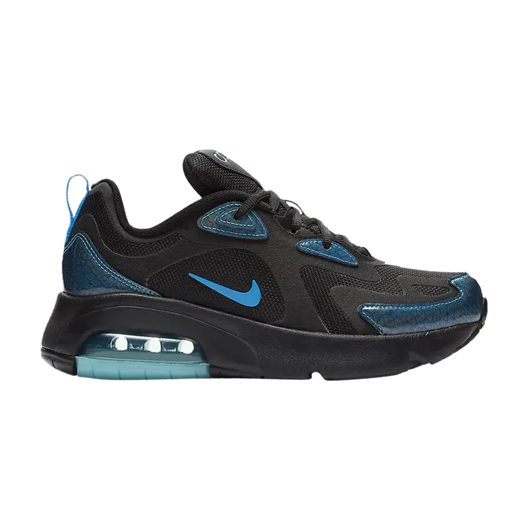 

Кроссовки Nike Air Max 200 GS 'Black Aurora', синий