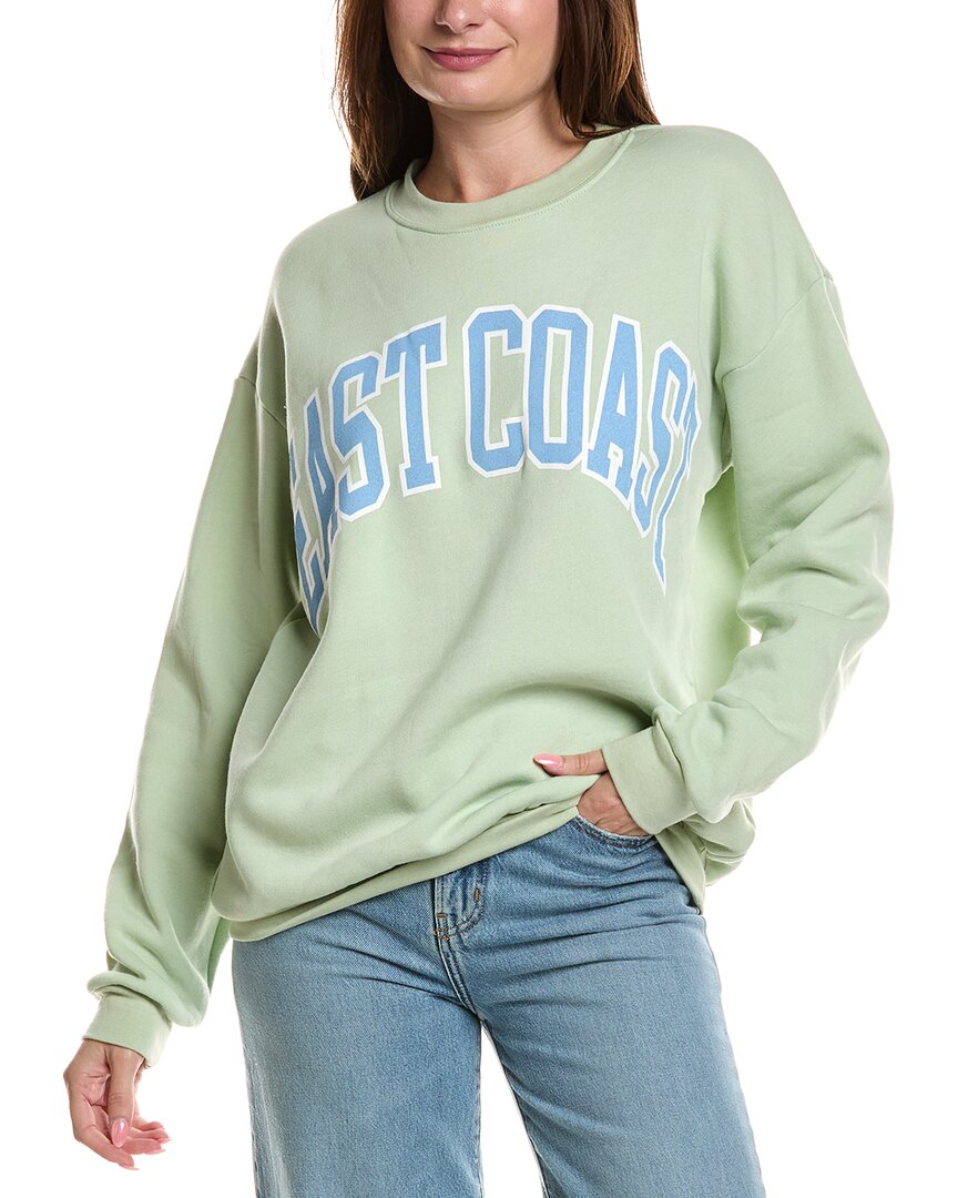 

Project Social T свитшот East Coast, зеленый