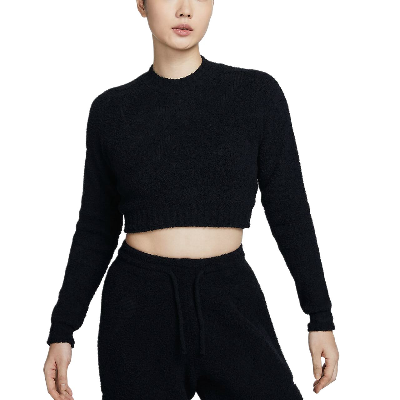 

Nike Спортивная одежда Phoenix Cozy Bouclé Knitwear для женщин, черный цвет