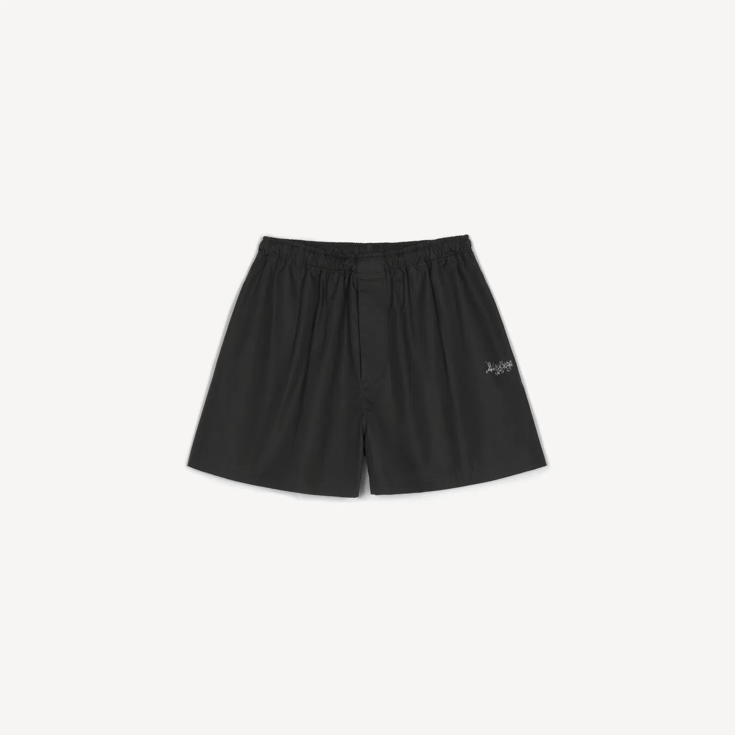 Мужские шорты Sketchy свободного кроя черного цвета BALENCIAGA, черный