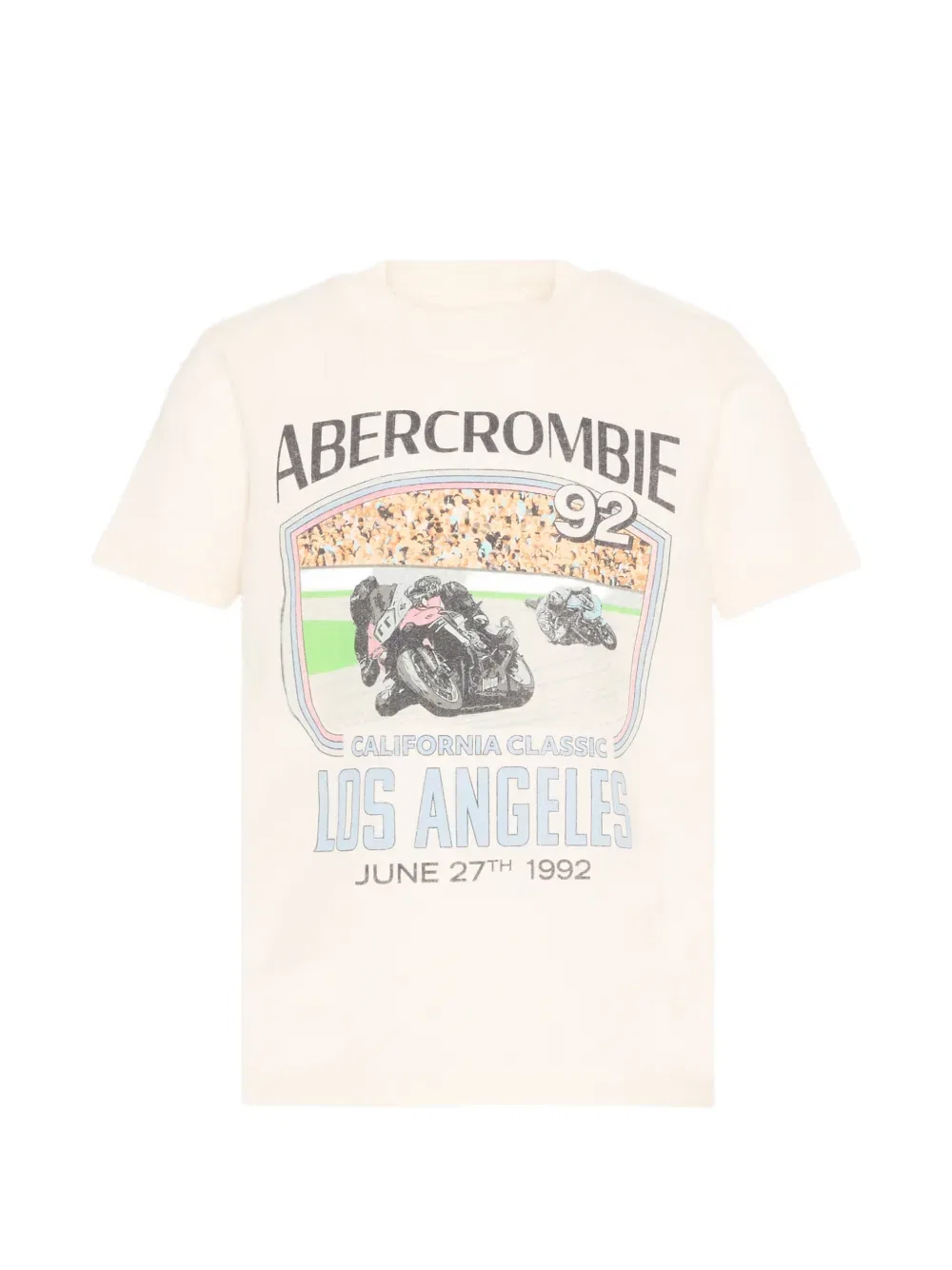 Футболка с графическим принтом Abercrombie Fitch Kids, нейтральный