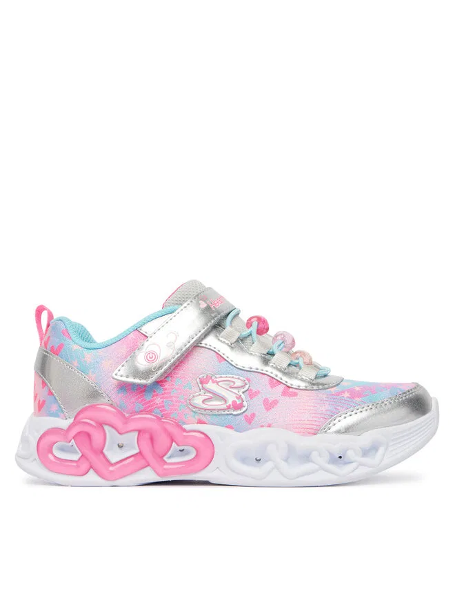 Кроссовки S-Lights Infinite Heart Lights-Heart Jewels 303261L/SMLT, разноцветные Skechers
