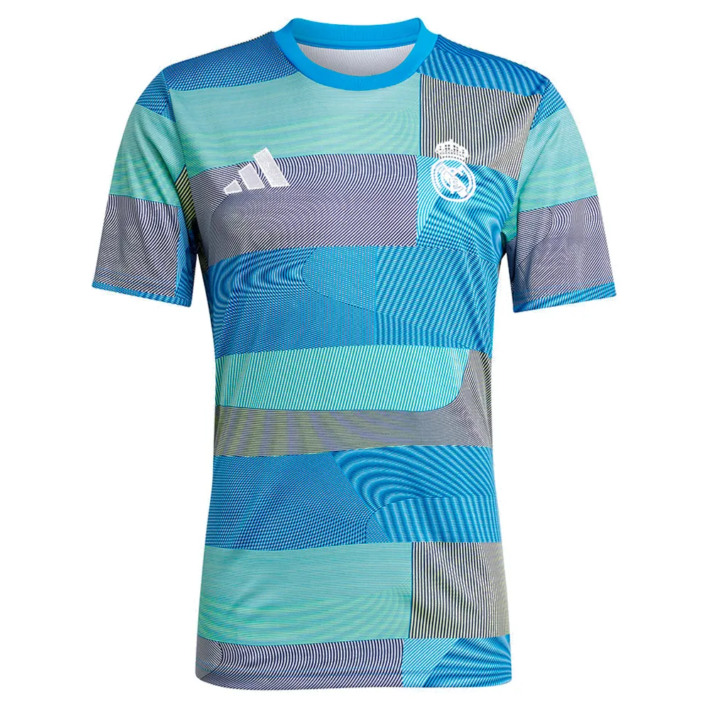 

Футболка с коротким рукавом adidas Real Madrid 25/26 pre match, синий