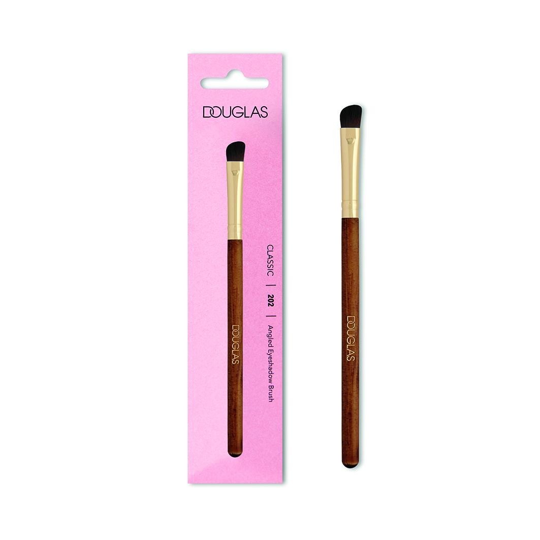 Кисть для теней accessoires 202 angled eyeshadow brush Douglas Collection, количество 1 шт. — фото 3