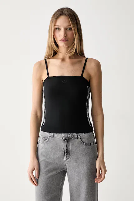 Топ женский Pearl Adidas Originals, черный