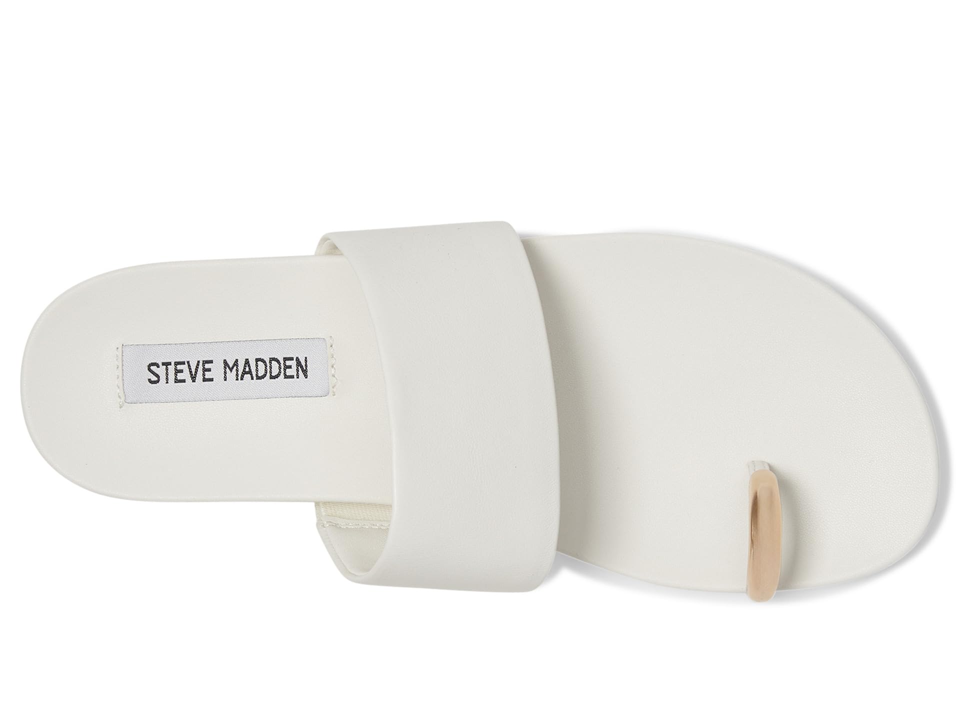 Сандалии Steve Madden Dove, White Leather — фото 2