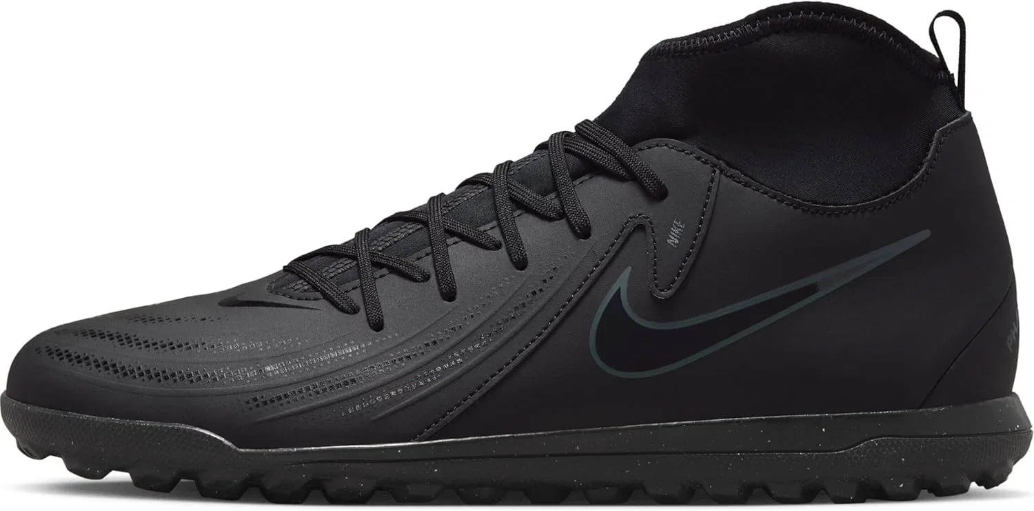 Мужские футбольные бутсы Nike Phantom Luna II Club TF, Black Black Deep Jungle