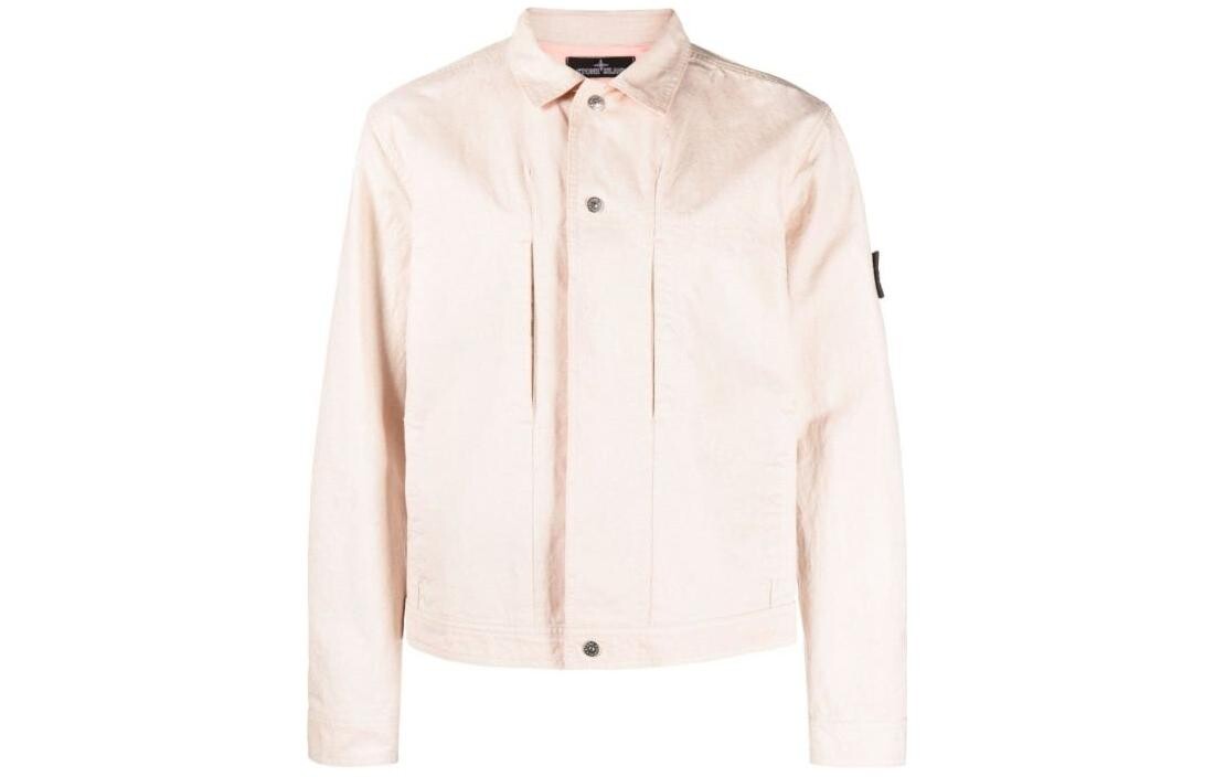 

Куртка мужская розовая Stone Island, светло-розовый