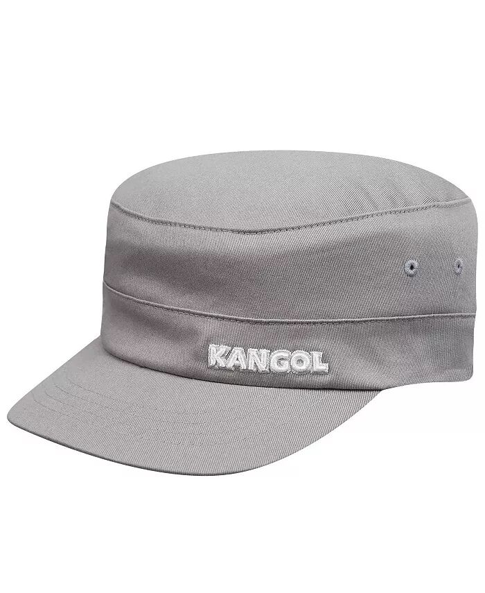 

Мужская армейская кепка из хлопкового твила Kangol, серебро