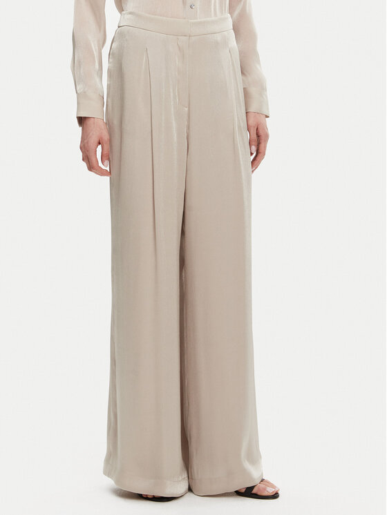 

Широкие брюки палаццо MS430638BB Michael Michael Kors, бежевый