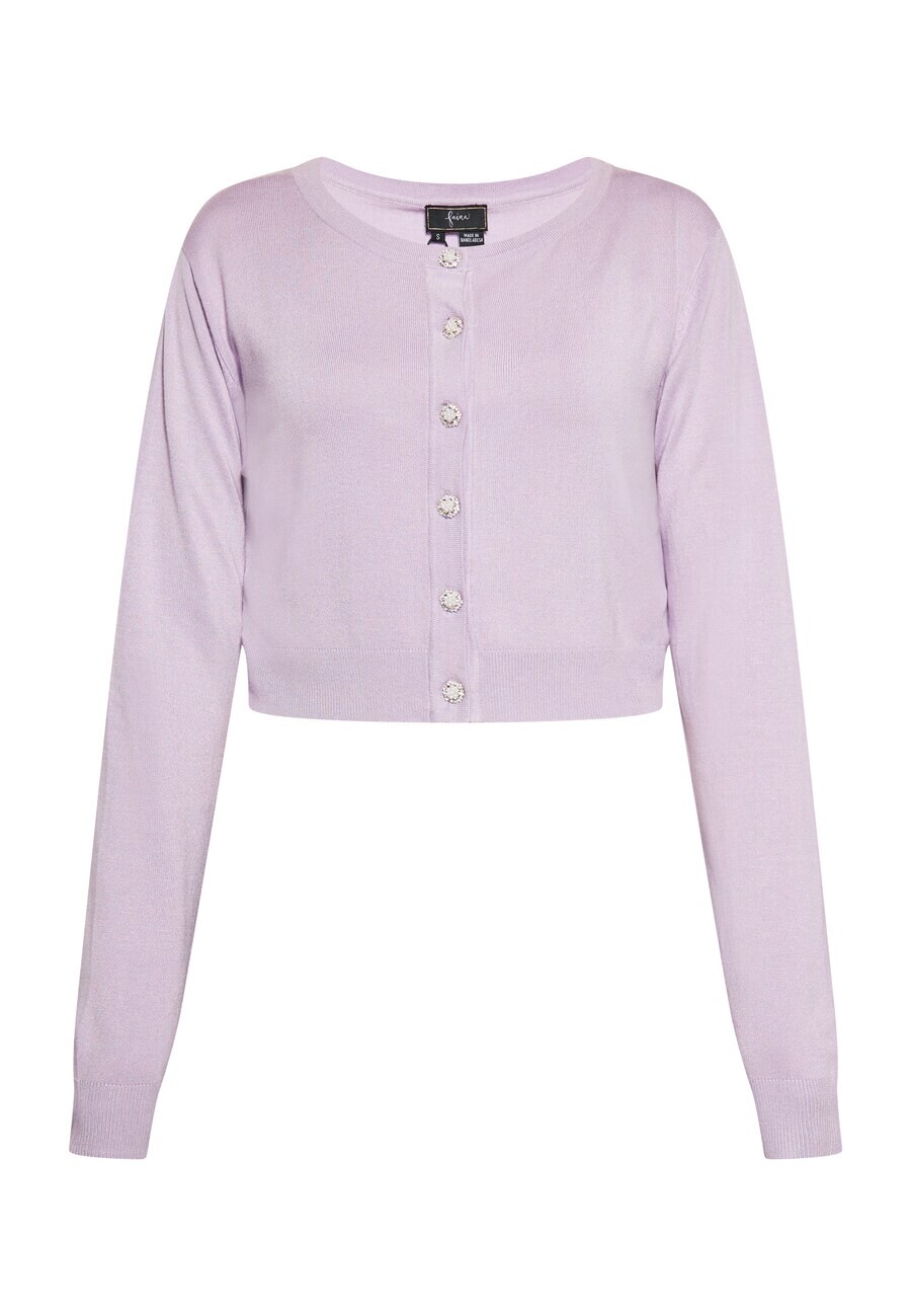 

Вязаный кардиган faina Knit Cardigan, лавандовый