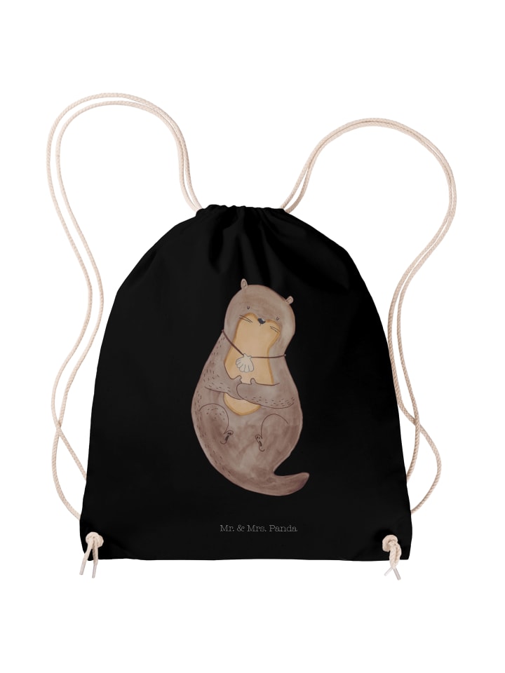 

Mr. & Mrs. Panda Рюкзак из ткани Otter Shell без надписи, черный