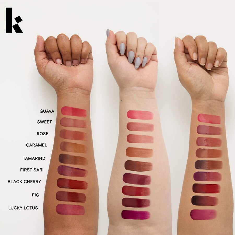 Увлажняющее масло для губ Lassi Lips, стойкий и стойкий эффект Kulfi, 0.14 oz, First Sari — фото 3