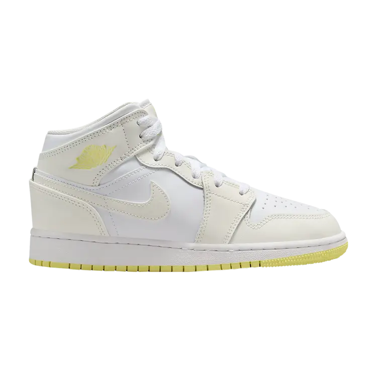 

Кроссовки Air Jordan 1 Mid GS, цвет Sail Light Laser Orange