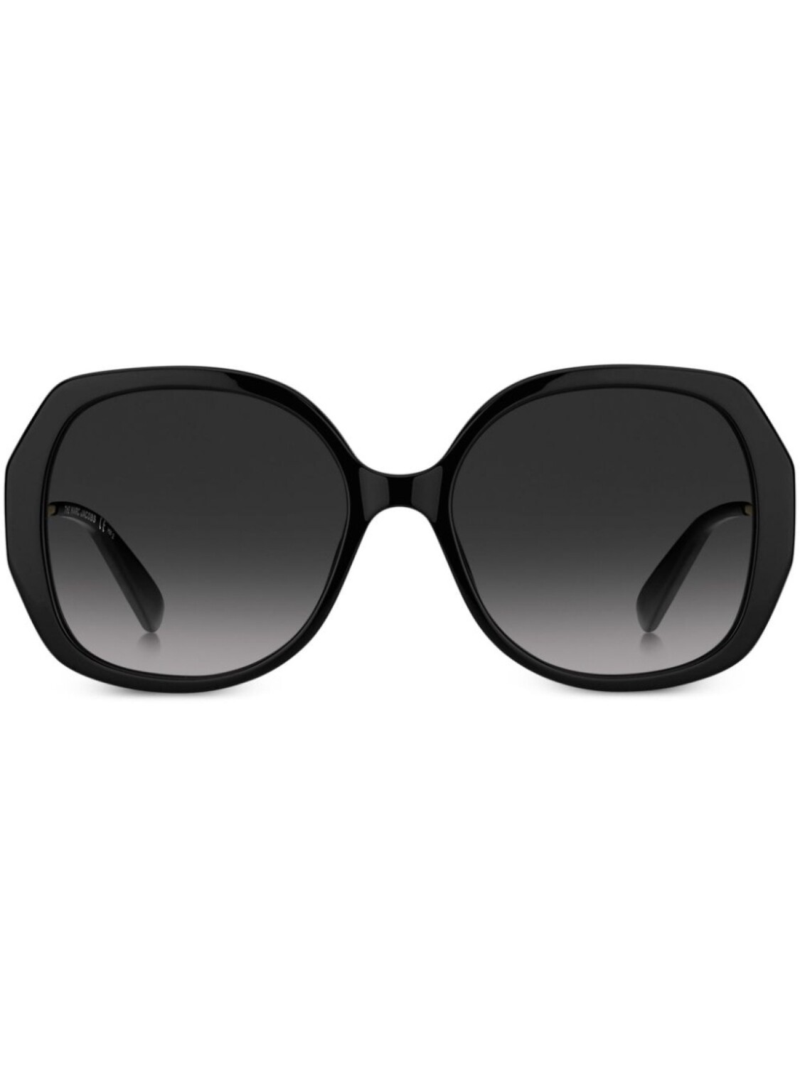 

Marc Jacobs Eyewear солнцезащитные очки в массивной оправе, черный
