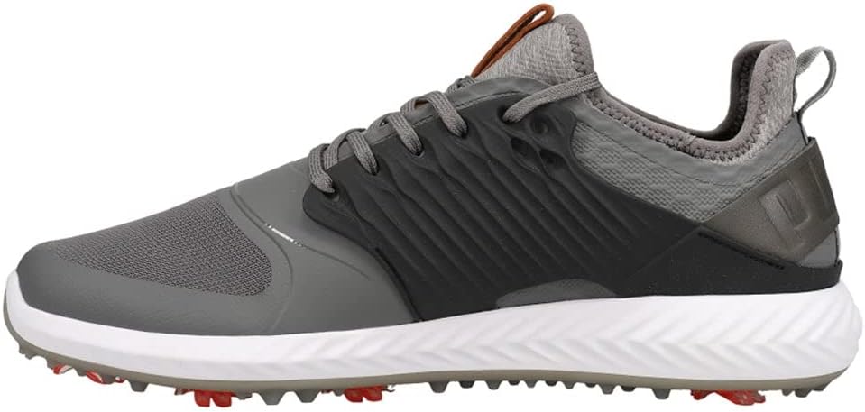 Мужские кроссовки PUMA GOLF Ignite Pwradapt Caged, черный/бронзовый — фото 3