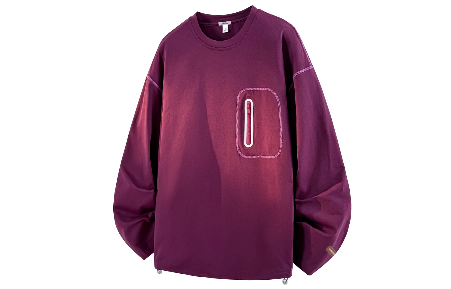 

Футболка Unisex Crew Neck Moderate Straight Fit WARRIOR, anise фиолетовый[includes diy badge]