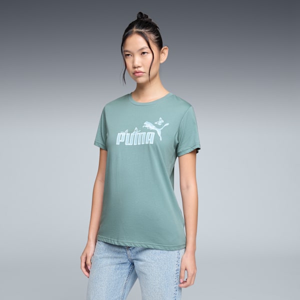 

Женская футболка Flutter Puma, зеленый