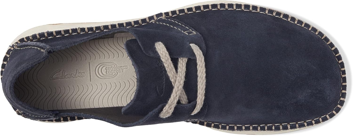Мужские кроссовки Clarks Gorsky на шнуровке, темно-синий — фото 2