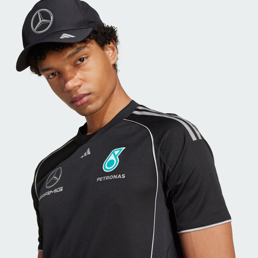 Рубашка performance ADIDAS PERFORMANCE, черный — фото 4