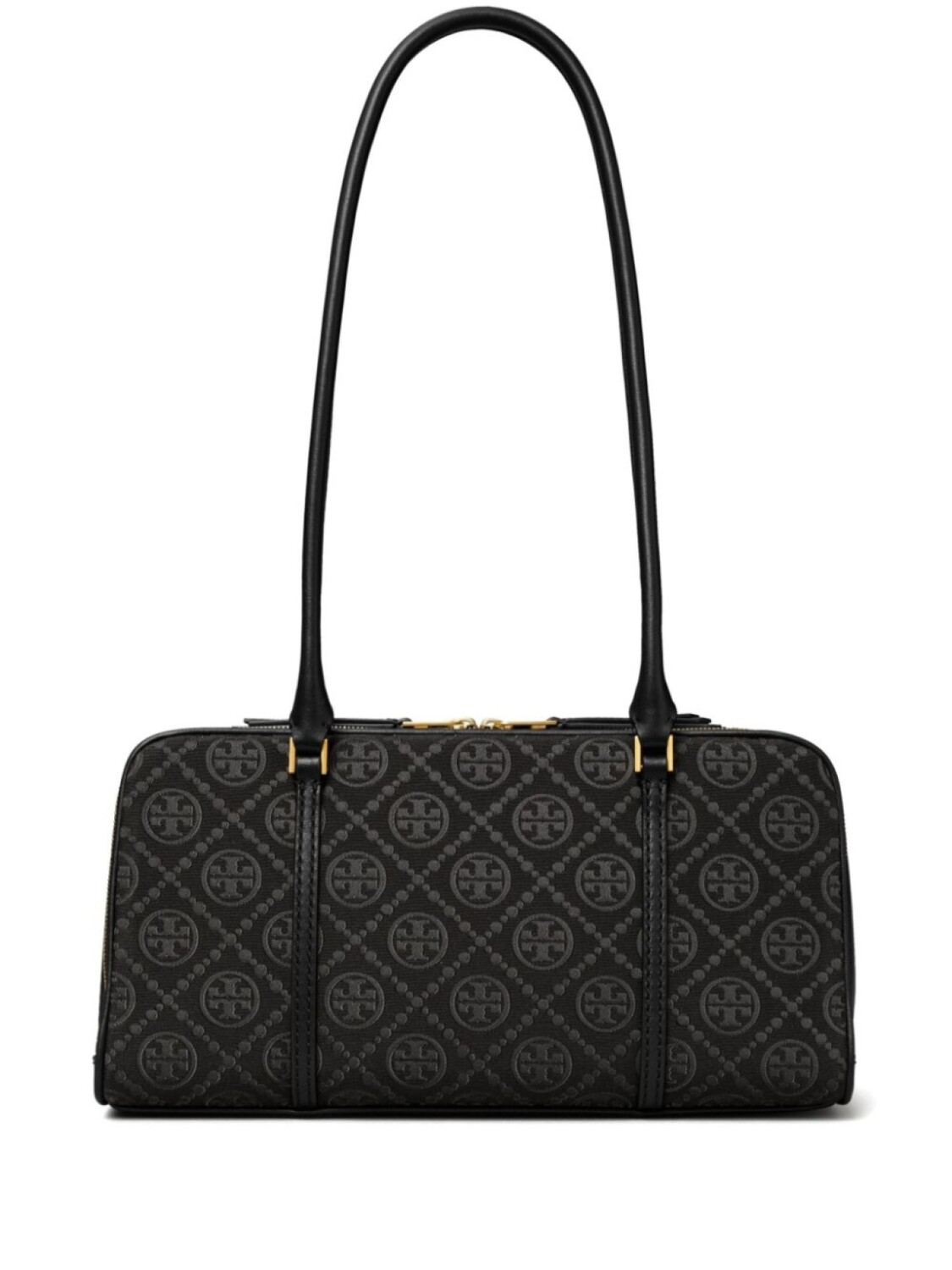 

Tory Burch маленькая сумка Marshmallow с монограммой, черный