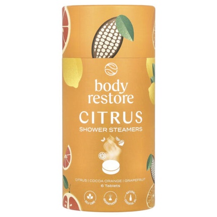 

Citrus Shower Steamer 6 таблеток 5,3 унции Body Restore