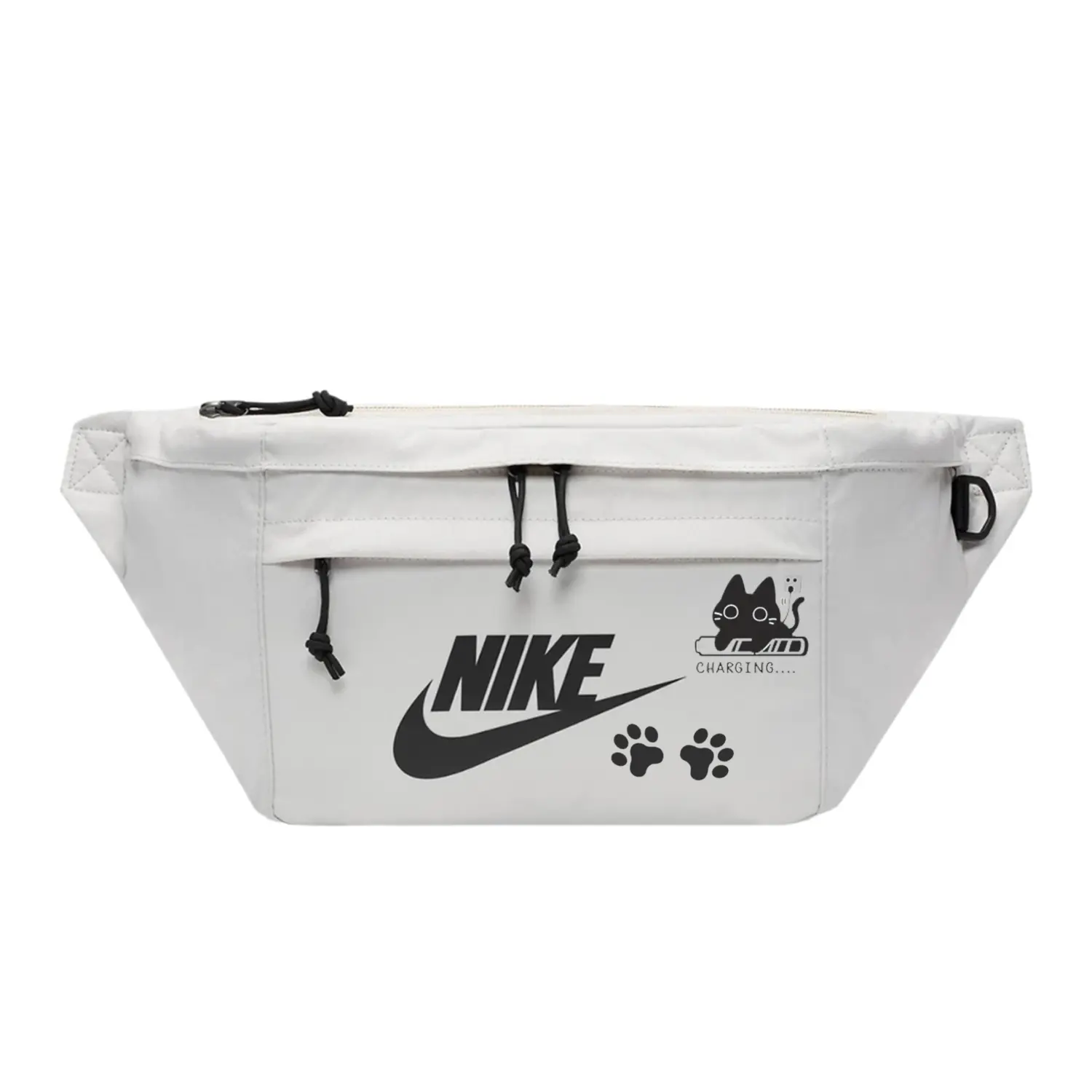 

Nike Тканевая поясная сумка унисекс светло-бежевая Light Bone, Light Bone