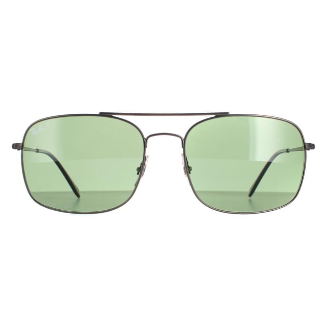 

Мужские авиаторы темно-зеленые поляризованные RB3611 Ray-Ban, серый