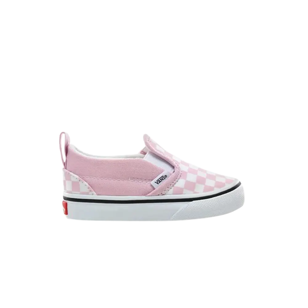 

Кроссовки Slip-On Velcro Toddler Vans, розовый