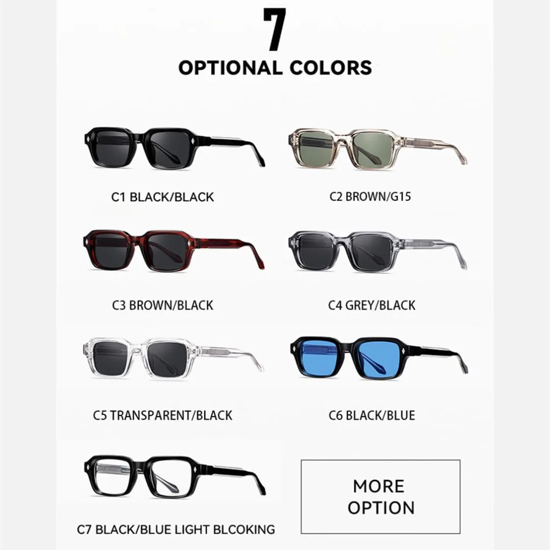 

Классические винтажные солнцезащитные очки с заклепками для женщин и мужчин, роскошные панк-очки для вождения с защитой от УФ-излучения UV400 VFDHN, Gray Black