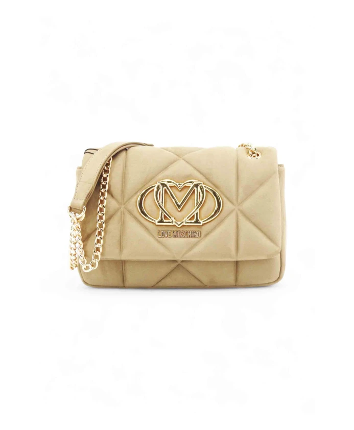 

Сумка через плечо Love Moschino, бежевый