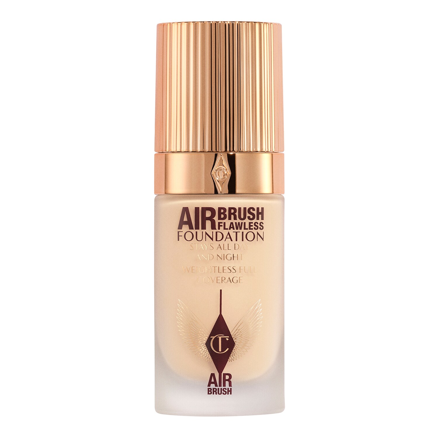 

Тональная основа Airbrush Flawless Foundation – Leichte Foundation mit voller Deckkraft Charlotte Tilbury, 3 Warm (30 ml)