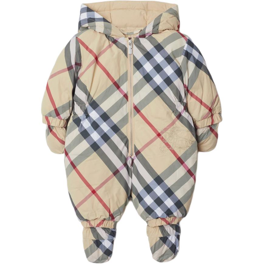 

Комбинезон Light Stone для младенцев и малышей Burberry, комплект (светло-каменный цвет)