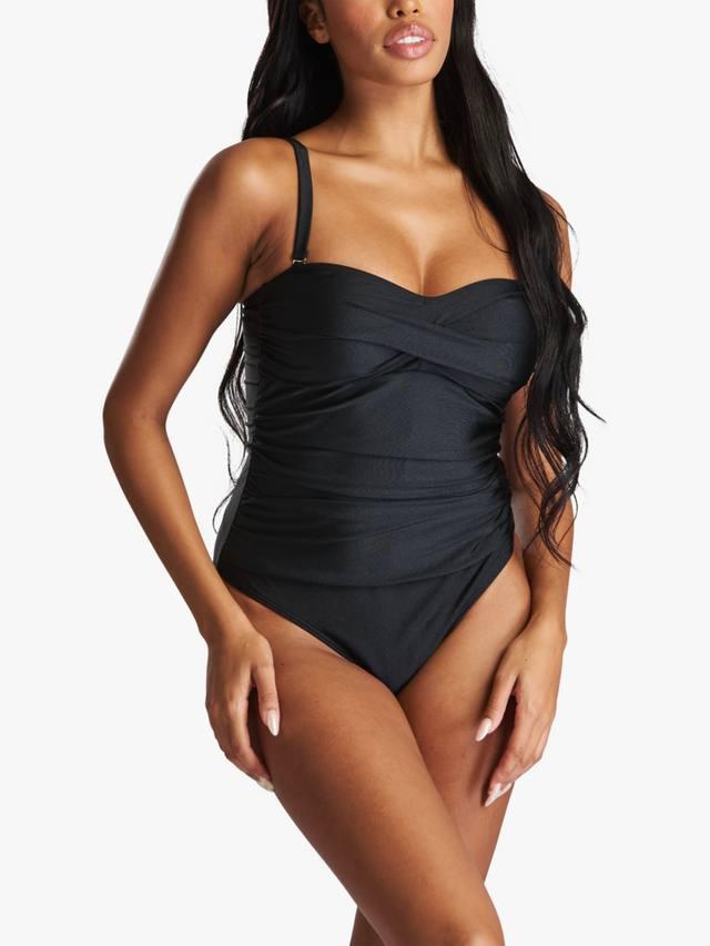 

Купальник с бандо и поддержкой живота South Beach, Black