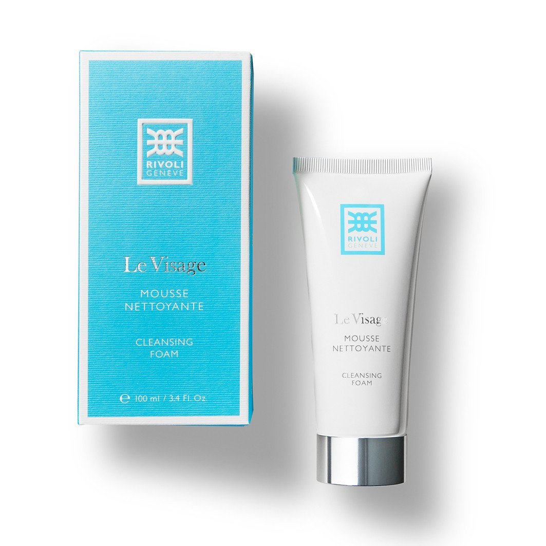 Гель для умывания Rivoli — Очищающая пенка для лица le visage mousse nettoyante , объем, 100 мл — фото 2