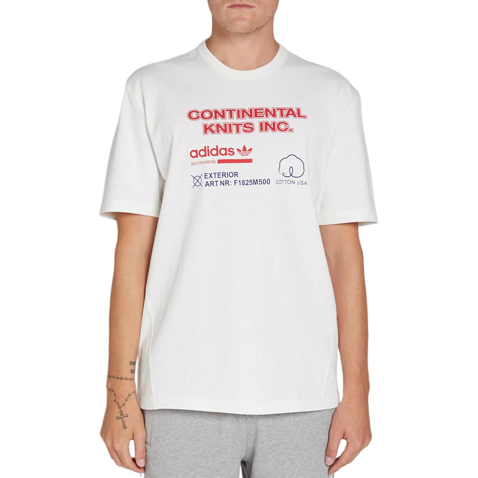 Футболка KAVAL мужская облачно-белая Adidas Originals — фото 3