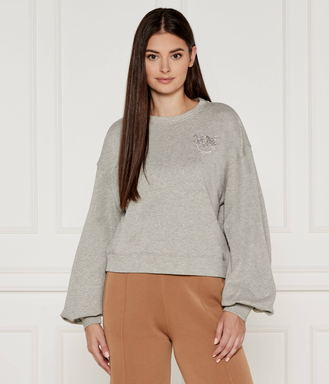 

Толстовка Pinko CERESOLE Regular Fit, серый