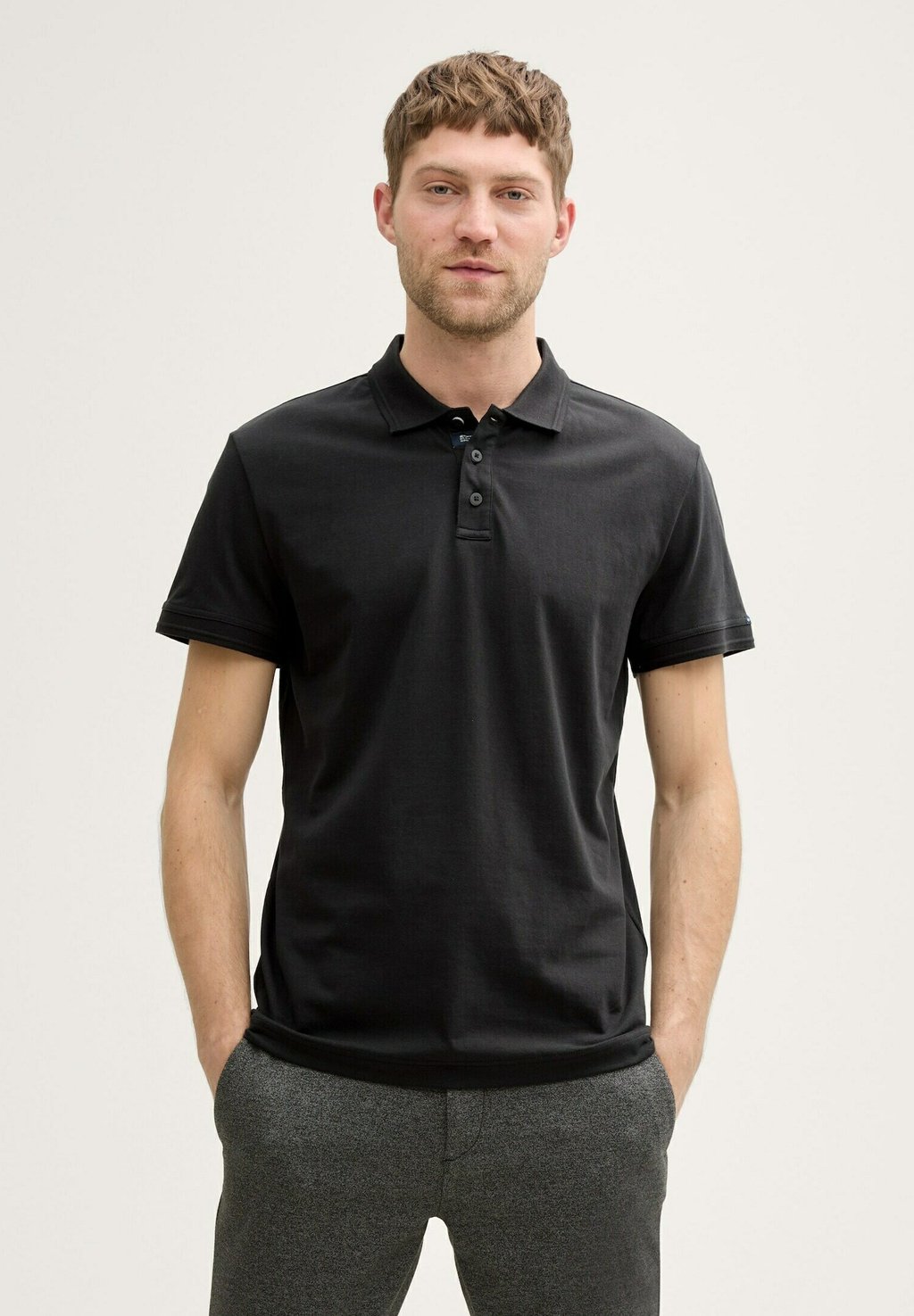

Рубашка поло BASIC TOM TAILOR, черный