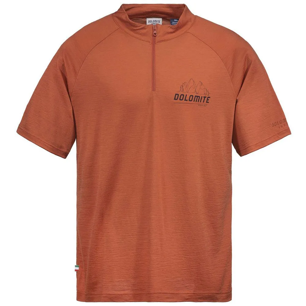 

Футболка Dolomite Cristallo Merino Zip, оранжевый